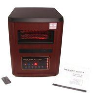 New Age Living H1000-4 High Efficiency Quartz Infrared Heater with Humidifier &amp; Built-In HEPA Air Purifier + UV... N2