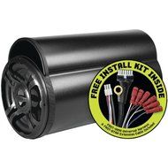 BAZOOKA BTA10100FHC BT Series 100-Watt Amplified Tube Subwoofer with FAST (10&quot;)
