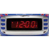 Hot Wheels HW805 Screechin Projection Alarm Clock Radio (Refurbished)