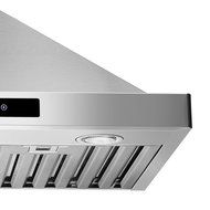 Kitchen 30&quot; Wall Mounted Stainless Steel Range Hood with LED Touch Controls N3