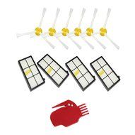 Hongfa Irobot Roomba Brushes Roomba Hepa Filter Roomba 3 Armed Sidebrush and Red Cleaning Brush Tool for Irobot... N2