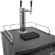 EdgeStar Full Size Dual Tap Kegerator &amp; Draft Beer Dispenser - Black N5
