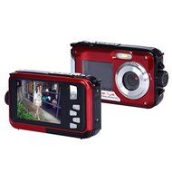 Hotkey Double Screen Waterproof Camera 24MP 16x Digital Zoom Dive Camera Perfect for Home or Outdoor Use N4