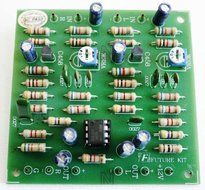 Stereo Bass Booster TONE CONTROL 150Hz to 250Hz for small speakers / Power Amplifier Assembled Electronic Circuit...