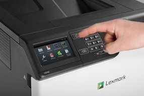 Lexmark CS720de Color Laser Printer, Network Ready, Duplex Printing and Professional Features N3