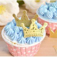 Yunko 24 Pcs Cute Decorative Cupcake Muffin Toppers Wild Animals Zoo Zebra Lion Tiger Elephant Giraffe Baby Shower... N15