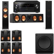 Klipsch RP-280F Tower Speakers-RP-450C-SW-112 - 7.1-Pioneer Elite SC-85