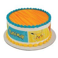 Pokemon Strips Licensed Edible Cake Topper #58163 N2
