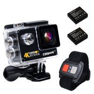 Campark 4K WiFi Ultra HD Waterproof Sports Action Camera,RF Wrist Remote Control,Time Lapse,Burst Photo,Independent... N2