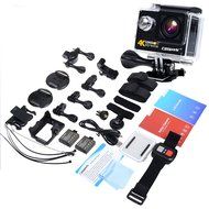 Campark 4K WiFi Ultra HD Waterproof Sports Action Camera,RF Wrist Remote Control,Time Lapse,Burst Photo,Independent... N4