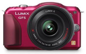 Panasonic DMC-GF5KK 12 MP Mirrorless Digital Camera with 3-Inch Touch Screen and 14-42 Zoom Lens (Black) N9