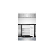 Summit BI541BSSHV 24&quot; 5.1 Cu. Ft. Capacity Compact Built In Capable Refrigerator with Dual Evaporator Cooling... N2