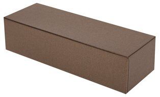 Artisan 9.375 x 3.3125 x 2.375 Set-Up Gift Box for Jewelry or Truffles, Textured Black - Case of 30 N16