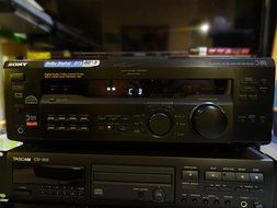 Sony STR-DE445 - AV receiver - 5.1 channel - black