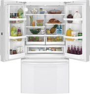 GE White French-Door Refrigerator N4