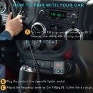 AGPtek Mini Bluetooth Receiver Portable Car Kit CSR 4.1 A2DP Wireless Adapter Music receiver N2