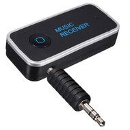 Bluetooth Receiver - TOOGOO(R)Bluetooth 3.5mm AUX Musica Stereo Car Audio Receiver Handsfree Adapter Kit N2