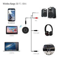 Home Audio Bluetooth Receiver, Jelly Comb BT CSR 4.1 Hands-Free Car Kit, Mini Wireless Adapter for Home Audio... N5