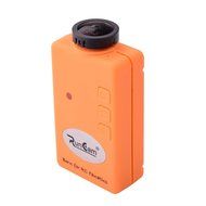 Crazepony Mini Sport Action Dash Cam RunCam HD 1080P FPV Camera Full Wide Angle Long Recording Time (Orange)