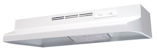 Air King AV1363 Advantage Convertible Under Cabinet Range Hood with 2-Speed Blower and 180-CFM, 7.0-Sones, 36-...