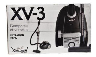 Johnny Vac Xclusive Series XV-3 HEPA Filtration Compact Canister Vacuum