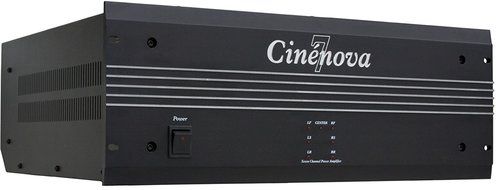 Earthquake Sound CINENOVA 7 7-Channel Class A/B Amplifier (Black) N2