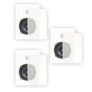 Blue Octave BDW52 In Wall Speakers 2 Way Home Theater Surround Sound 3 Speaker Set