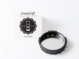 CremaCraft Medium-Fine Coffee Filter for Aeropress - Classic Edition - Reusable Stainless Steel