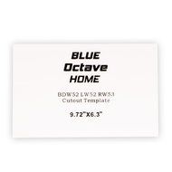 Blue Octave BDW52 In Wall Speakers 2 Way Home Theater Surround Sound 3 Speaker Set N2