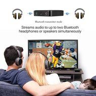 2 in 1 Bluetooth 4.0 Transmitter Receiver, Topoint&reg; 3.5mm Wireless Audio Adapter for Headphones TV Computer/PC...