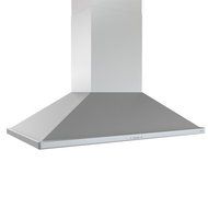 Zephyr ZSL-E42AS 1200 CFM 42 Inch Wide Europa Pro Island Range Hood with Touch C, Stainless Steel N3