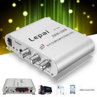 Mini Amplifier, ELEGIANT 200W+200W High Power Super Bass HiFi Dual 2.1-Channel Car Amplifier for CD Automobile...