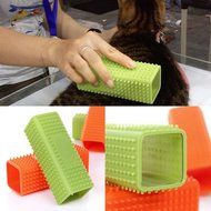 Ingdy(TM) Pet Dog Puppy Cat Bath Brush Comb Depilation Soft Silicone Sticky Hair Tool Worldwide Store