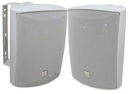 Dual LU53PB 125 Watt 3-way Indoor/Outdoor Speakers in Black (Pair) N13