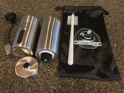 Simply Cafe Manual Coffee Grinder Premium Quality Best Coffee Grinder - Great Gift Ideas BONUS FREE Coffee Grinder... N2