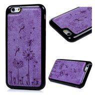 iPhone 6S Case,iPhone 6 Case (4.7") - Slim Fit Shock-Absorption Soft TPU Rubber Gel Bumper Vintage Embossed Dandelions... N2