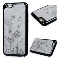 iPhone 6S Case,iPhone 6 Case (4.7") - Slim Fit Shock-Absorption Soft TPU Rubber Gel Bumper Vintage Embossed Dandelions... N3