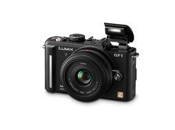 Panasonic Lumix DMC-GF1 12.1MP Micro Four-Thirds Interchangeable Lens Digital Camera with LUMIX G 20mm f/1.7 Aspherical... N13