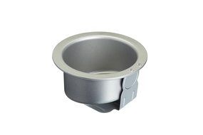 Kitchen Craft 15 cm Sweetly Does It Non-Stick Carbon Steel Topsy Turvy Cake Pan, Silver N2