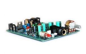 Muse AT-HA20 Stereo Headphone Amplifier 12V 500mA Black Silver N4