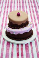 Kitchen Craft 15 cm Sweetly Does It Non-Stick Carbon Steel Topsy Turvy Cake Pan, Silver N4