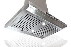 FIREBIRD New 30" European Style island Mount Stainless Steel Range Hood Vent W/Touch Button Control FBGV-1009-30 N2