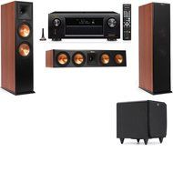 Klipsch RP-280F Tower Speakers CH-SDS12-3.1-Denon AVR-X4100W