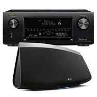 Denon AVR-X4300H 9.2 Channel Full 4K Ultra HD AV Receiver with HEOS 7 Five-Driver Wireless Speaker System - Series... N3