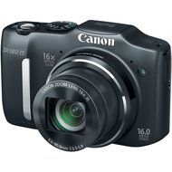 Canon PowerShot SX160 IS 16.0 MP Digital Camera (Old Model) with 16x Wide-Angle Optical Image Stabilized Zoom... N9
