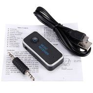 Bluetooth Receiver - TOOGOO(R)Bluetooth 3.5mm AUX Musica Stereo Car Audio Receiver Handsfree Adapter Kit N3
