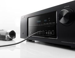 Denon AVR-1913 7.1 Channel 3D Pass Through and Networking Home Theater AV Receiver with AirPlay (Discontinued...