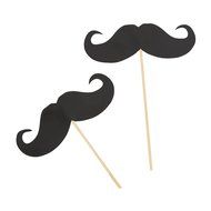 Fun Express Mustache Food And Cupcake Party Picks - 25 Pieces N2