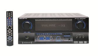 VocoPro DTX-9909 K 700W MAX 7.1 Surround Sound Receiver with Professional Karaoke DSP Processing
