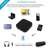 Bluetooth Audio Receiver , Wireless Bluetooth Adapter Music Receiver - Low Latency &amp; Long Range Bluetooth 4.1... N10